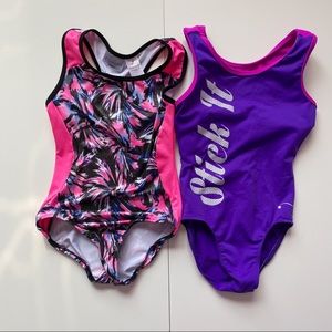 1 destira leo and 1 danskin leo